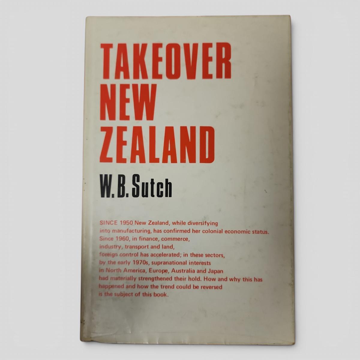 TAKEOVER NEW ZEALAND by W.B. Sutch - book cover