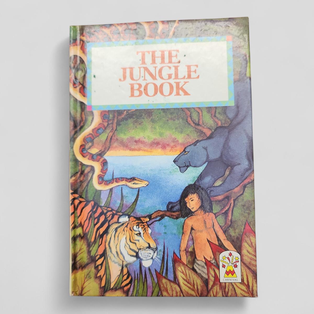 The Jungle Book by Rudyard Kipling - book cover