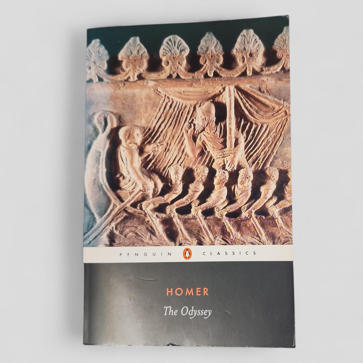 The Odyssey by Homer - book cover