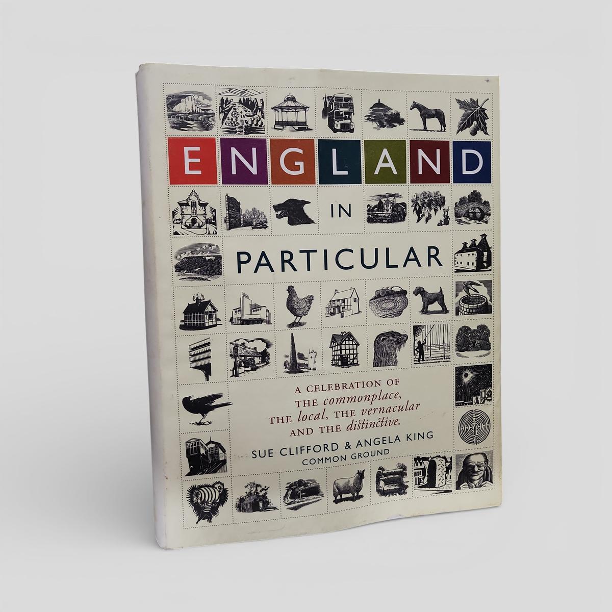England in Particular: A Celebration of the Commonplace, the Local, the Vernacular and the Distinctive by Sue Clifford & Angela King - book cover
