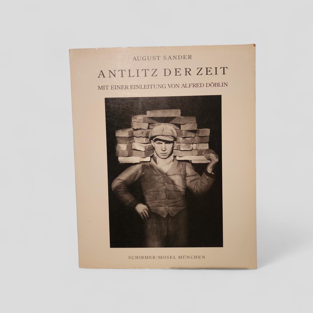 Antlitz der Zeit by August Sander - book cover