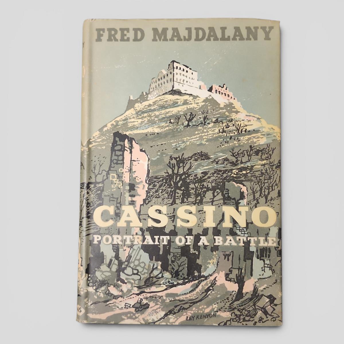 CASSINO: PORTRAIT OF A BATTLE by FRED MAJDALANY - book cover