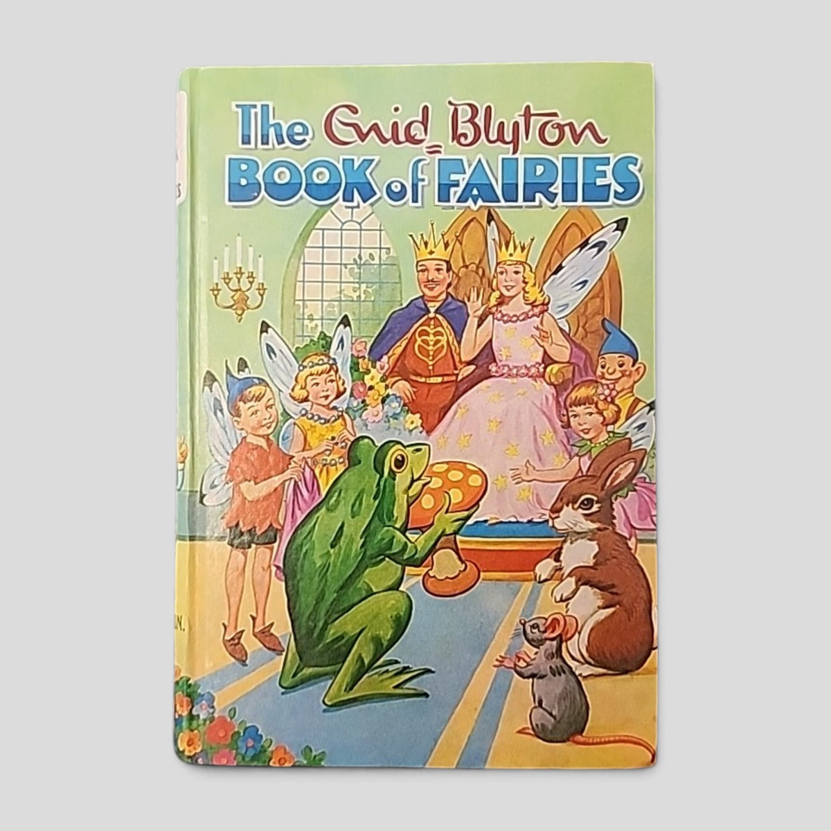 The Enid Blyton Book of Fairies 1967 Dean &amp; Son hardcover cover