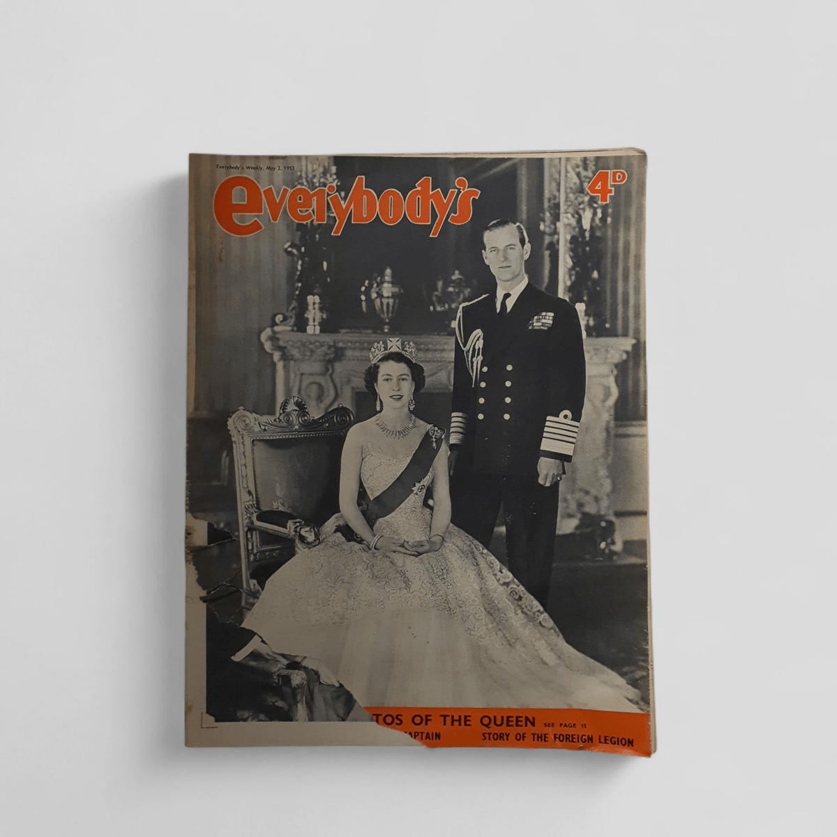 Everybody's Magazine Coronation 1953 Queen Elizabeth II - Books Worth Keeping