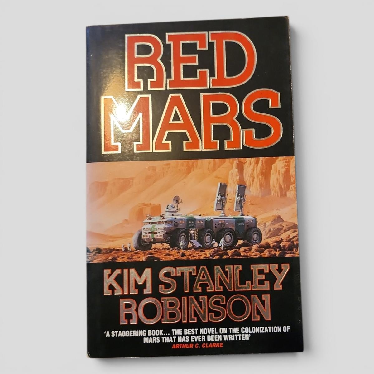 Red Mars by Kim Stanley Robinson - book cover