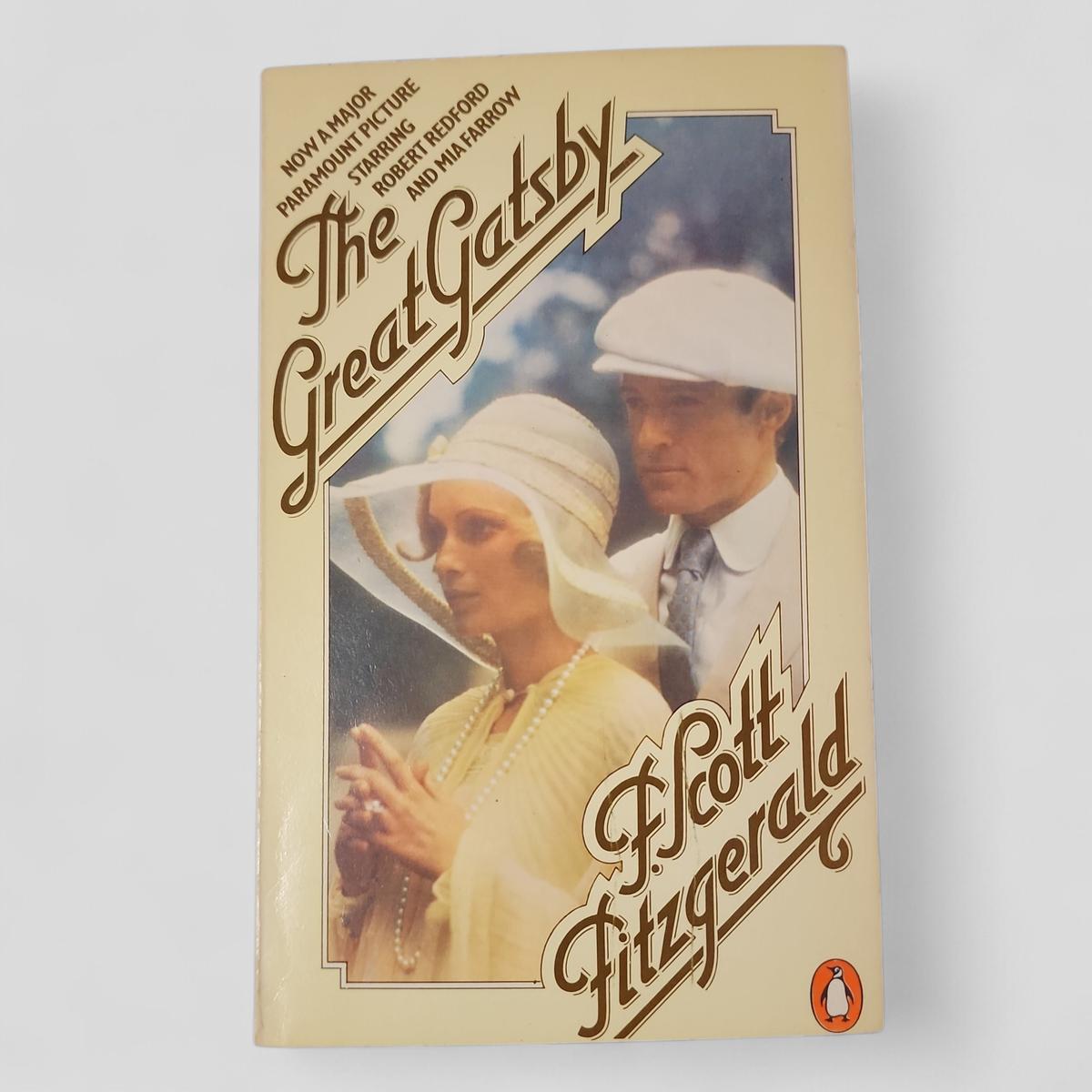 The Great Gatsby by F. Scott Fitzgerald - book cover