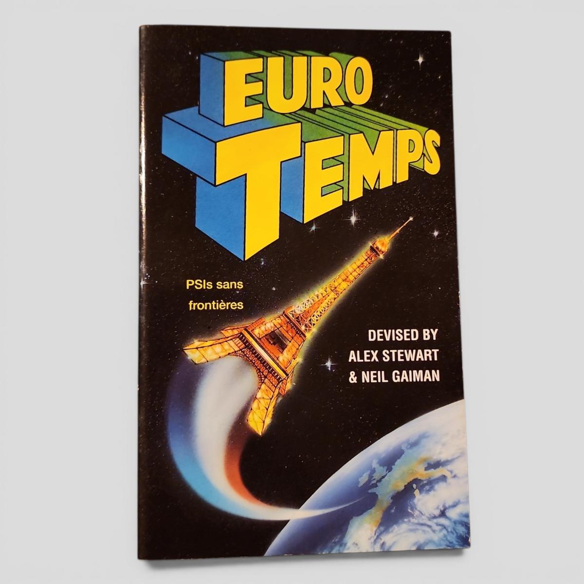 EURO TEMPS by Alex Stewart & Neil Gaiman - book cover