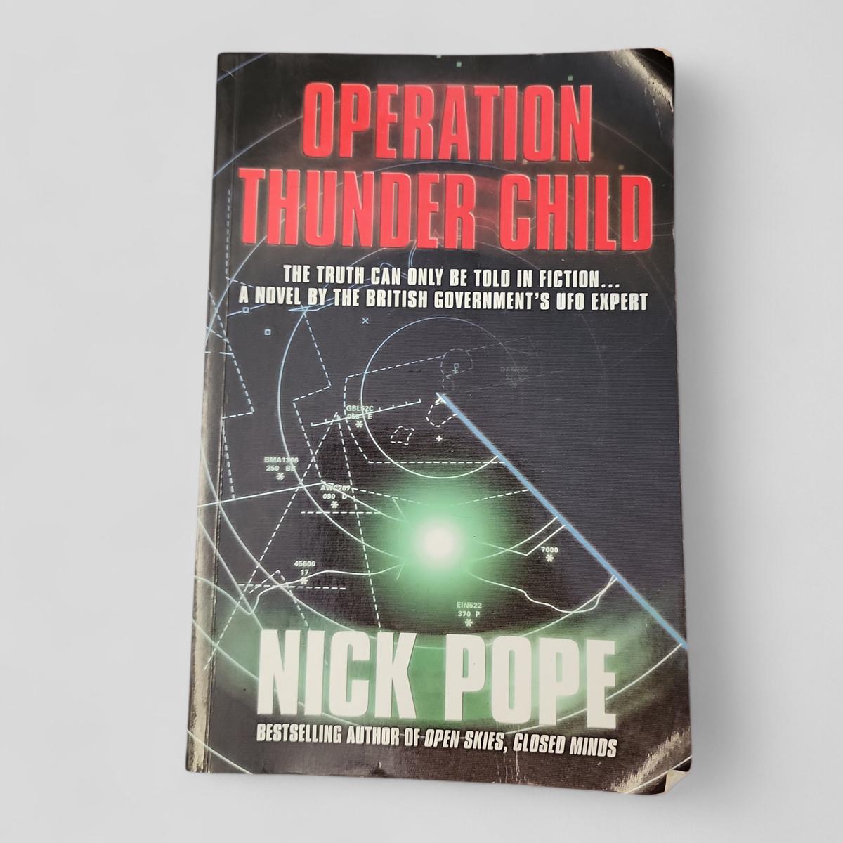 Operation Thunder Child by Nick Pope - book cover