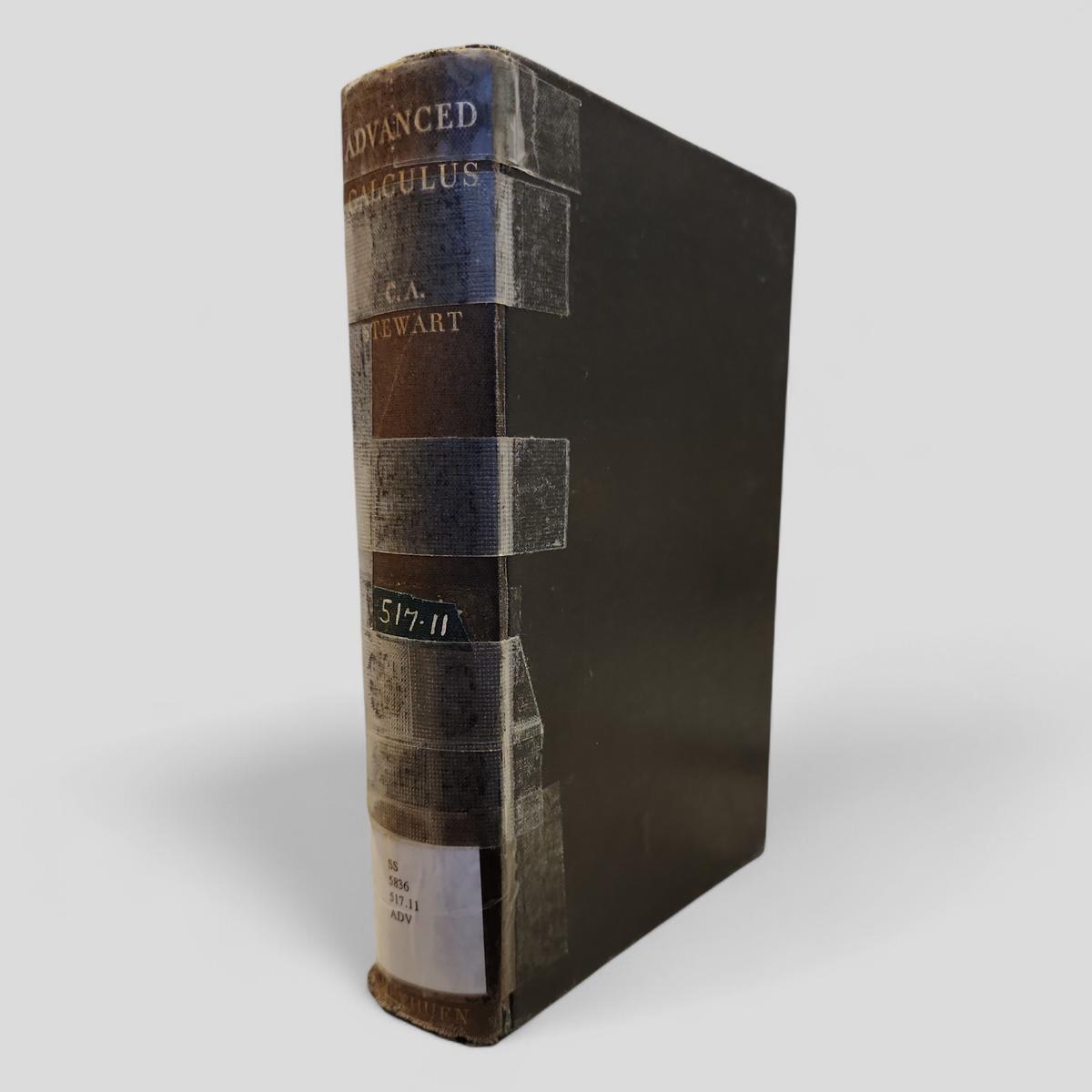 Advanced Calculus by C. A. Stewart - book cover