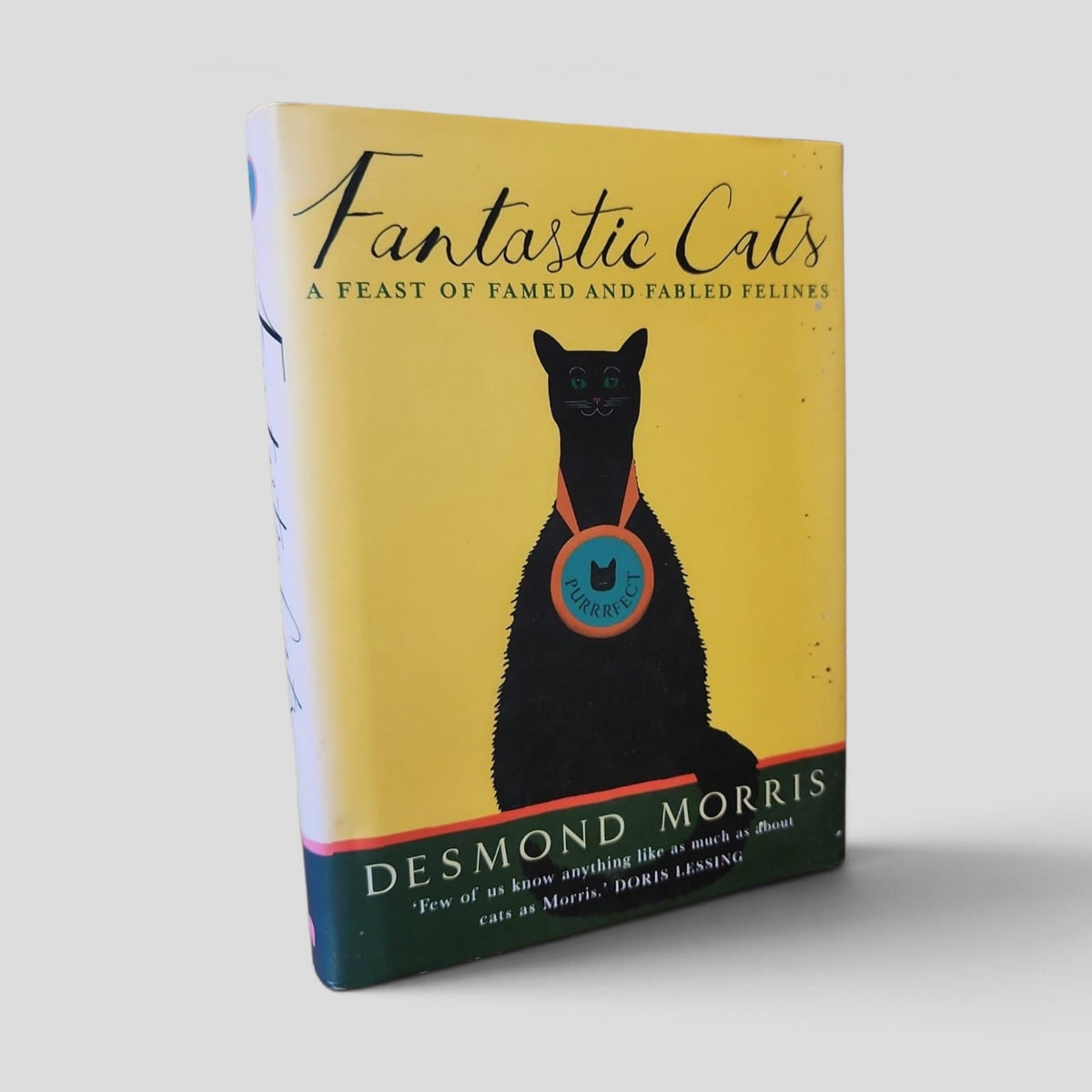 Fantastic Cats by Desmond Morris front cover