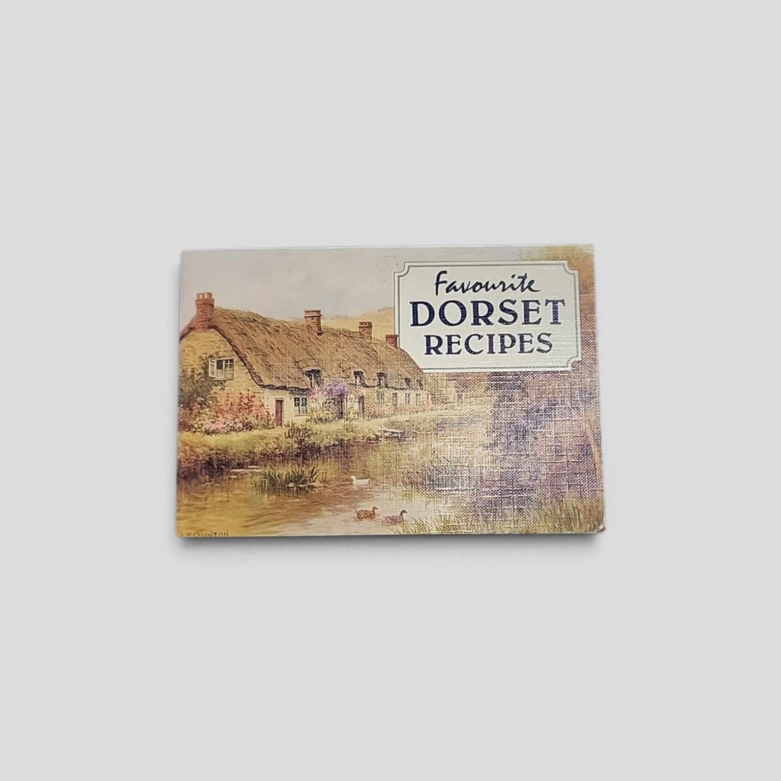 Favourite Dorset Recipes illustrated paperback cover