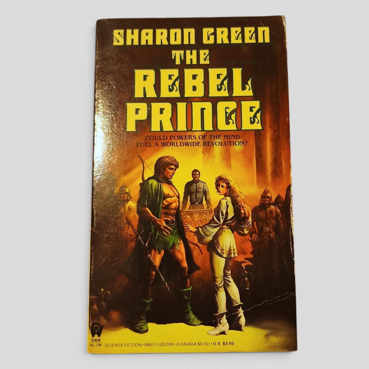 The Rebel Prince by Sharon Green - book cover