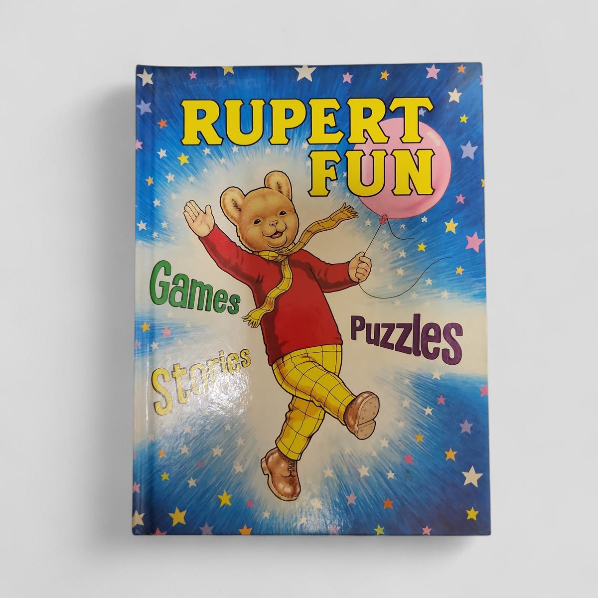 Rupert Fun by Alfred Bestall - book cover