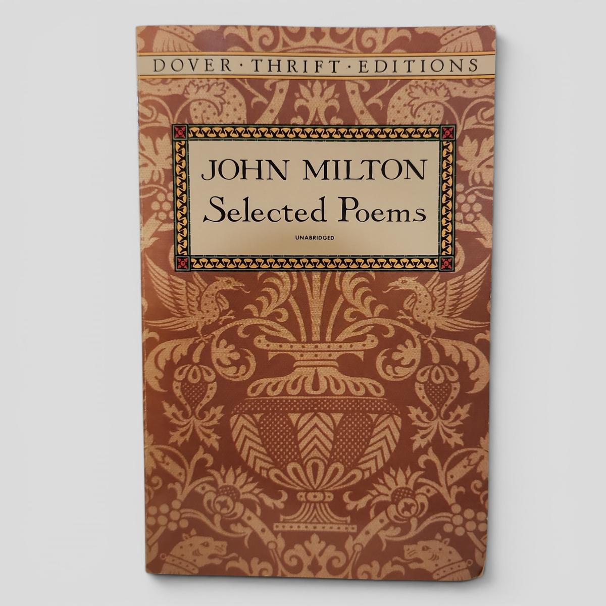 Selected Poems by John Milton - book cover