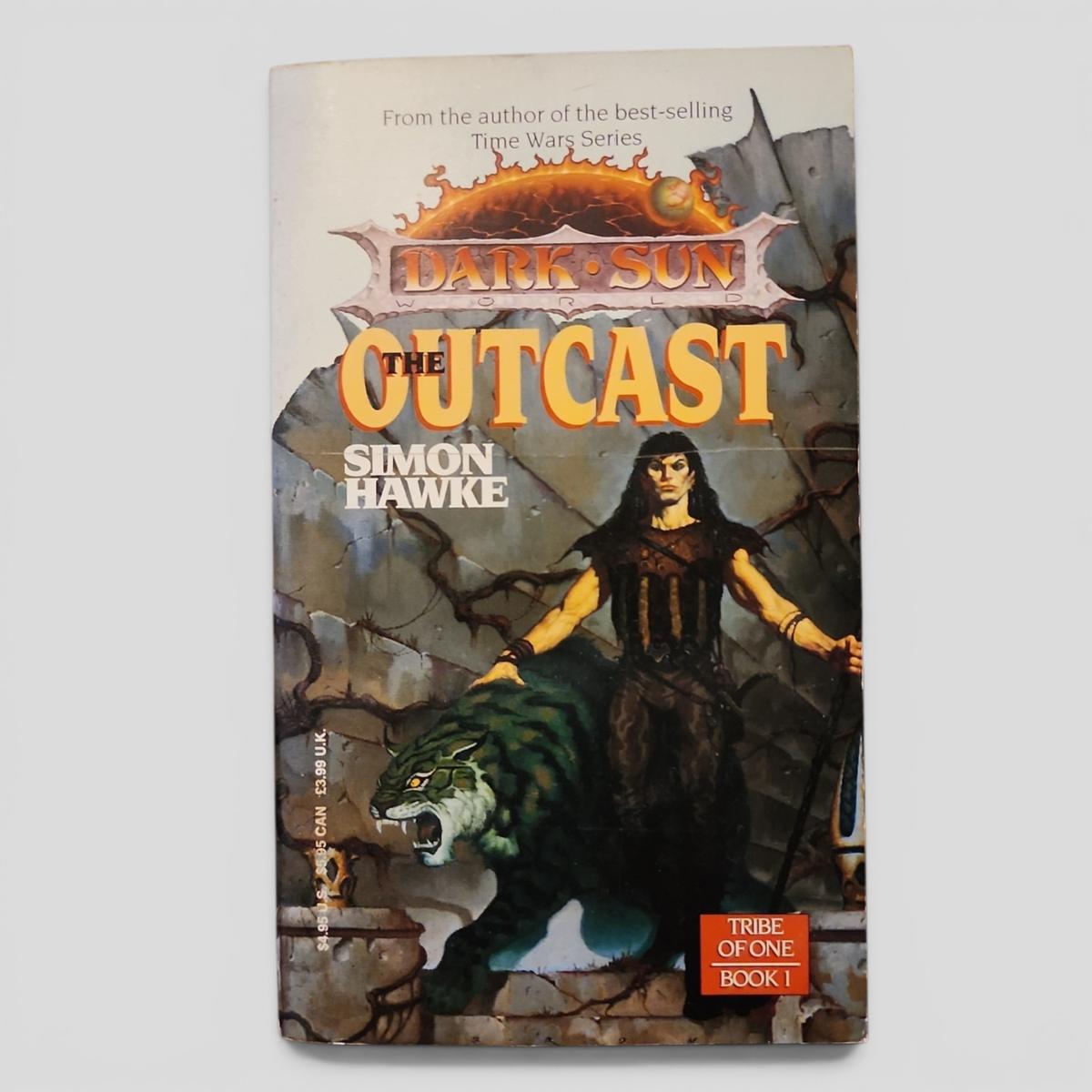 The Outcast by Simon Hawke - book cover