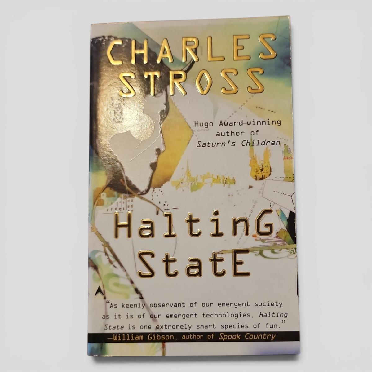 Halting State by Charles Stross - book cover