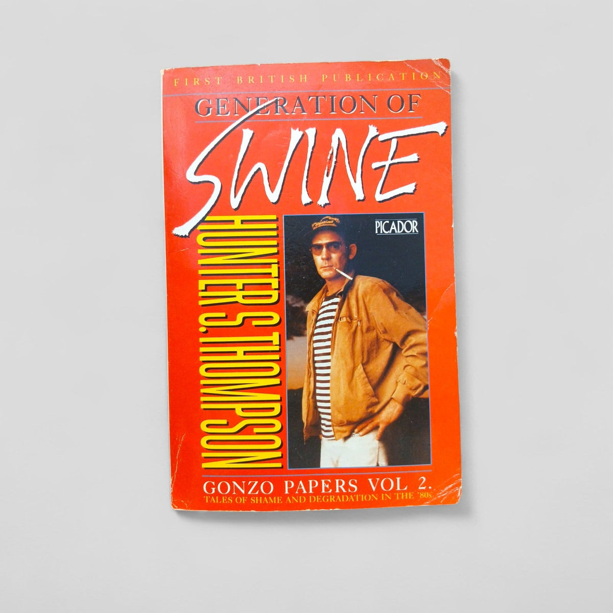 Generation of Swine by Hunter S. Thompson - book cover