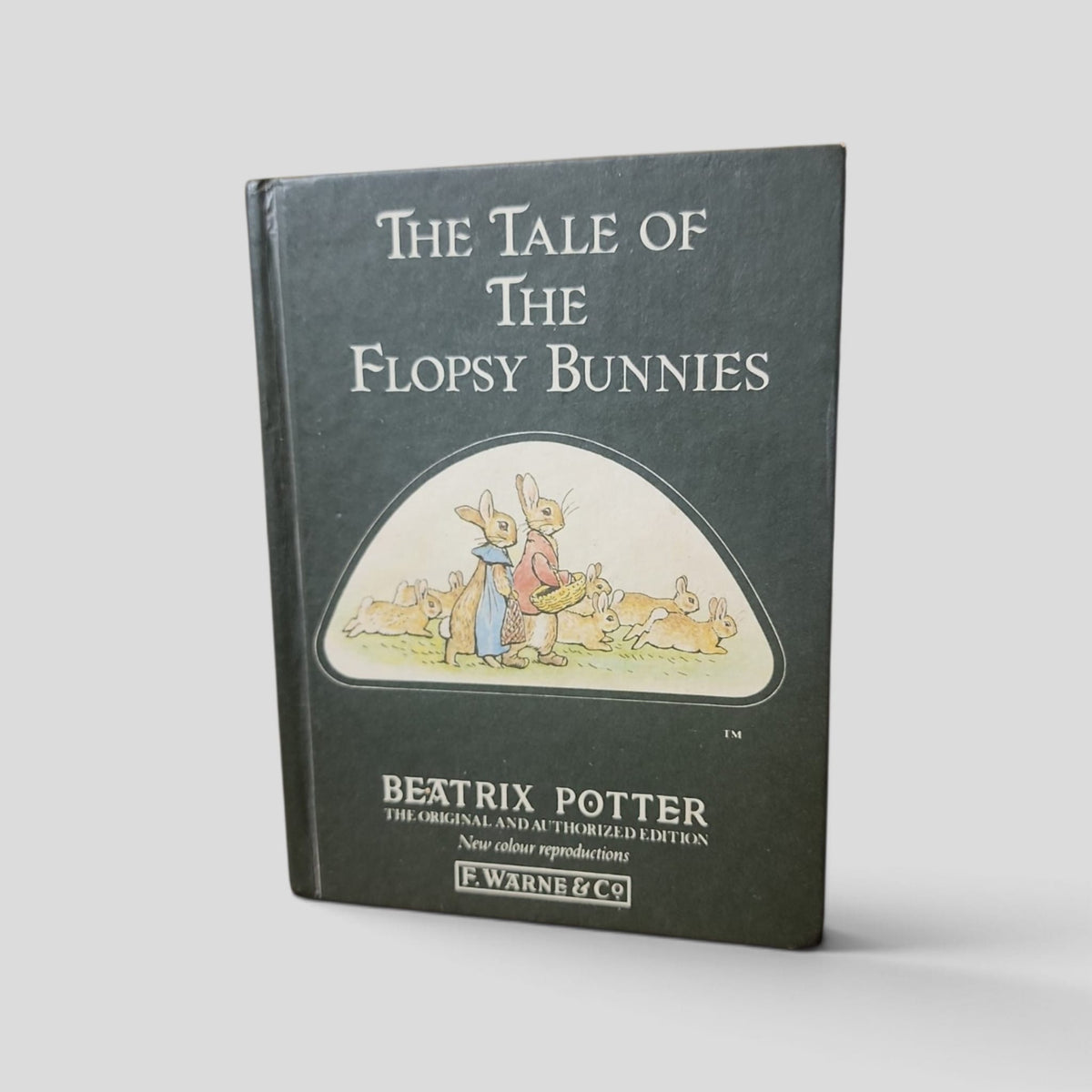 The Tale of the Flopsy Bunnies by Beatrix Potter (Dark Cover, 1995 Edition) - front cover