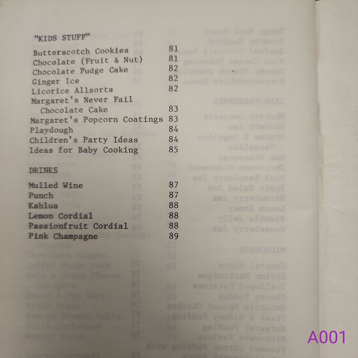 From the Parish Pantry recipes page