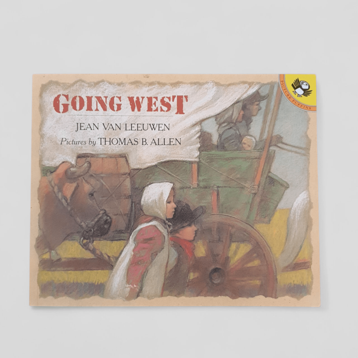 Going West by Jean Van Leeuwen, illustrated by Thomas B Allen - Books Worth Keeping