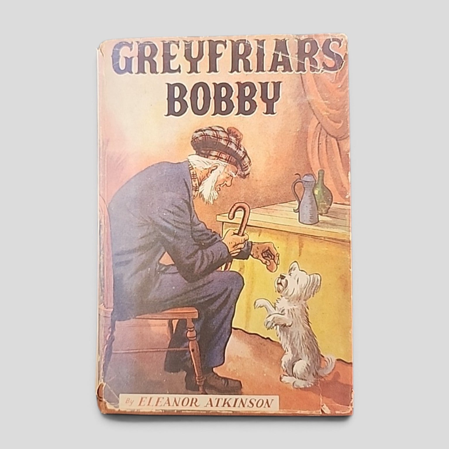 Greyfriars Bobby by Eleanor Atkinson, Dymock's Book Arcade 1949 hardcover cover
