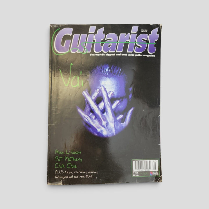 Guitarist Magazine — May 1995: Steve Vai — front cover