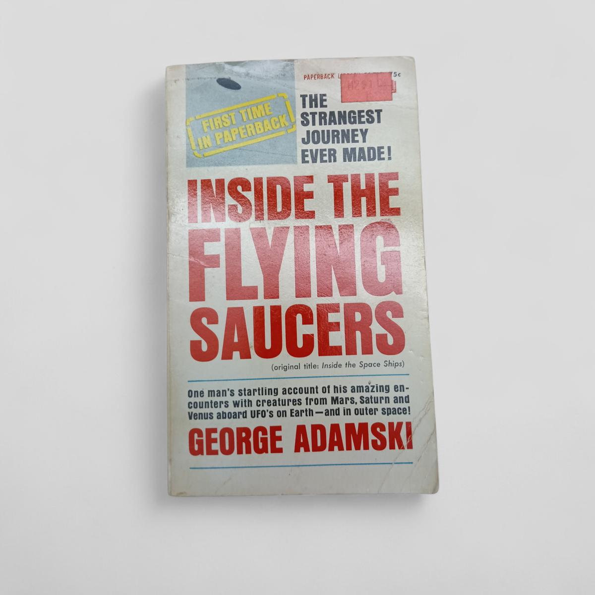Inside the Flying Saucers by George Adamski - Books Worth Keeping