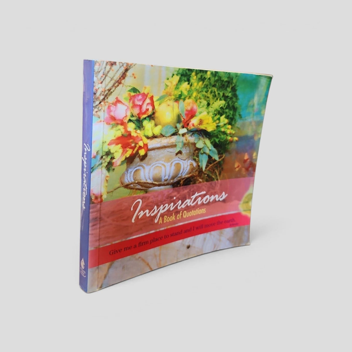 Inspirations: A Book of Quotations — floral front cover