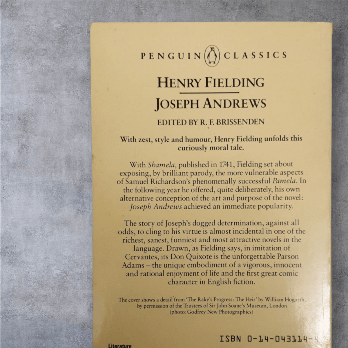 Joseph Andrews – Henry Fielding - Books Worth Keeping