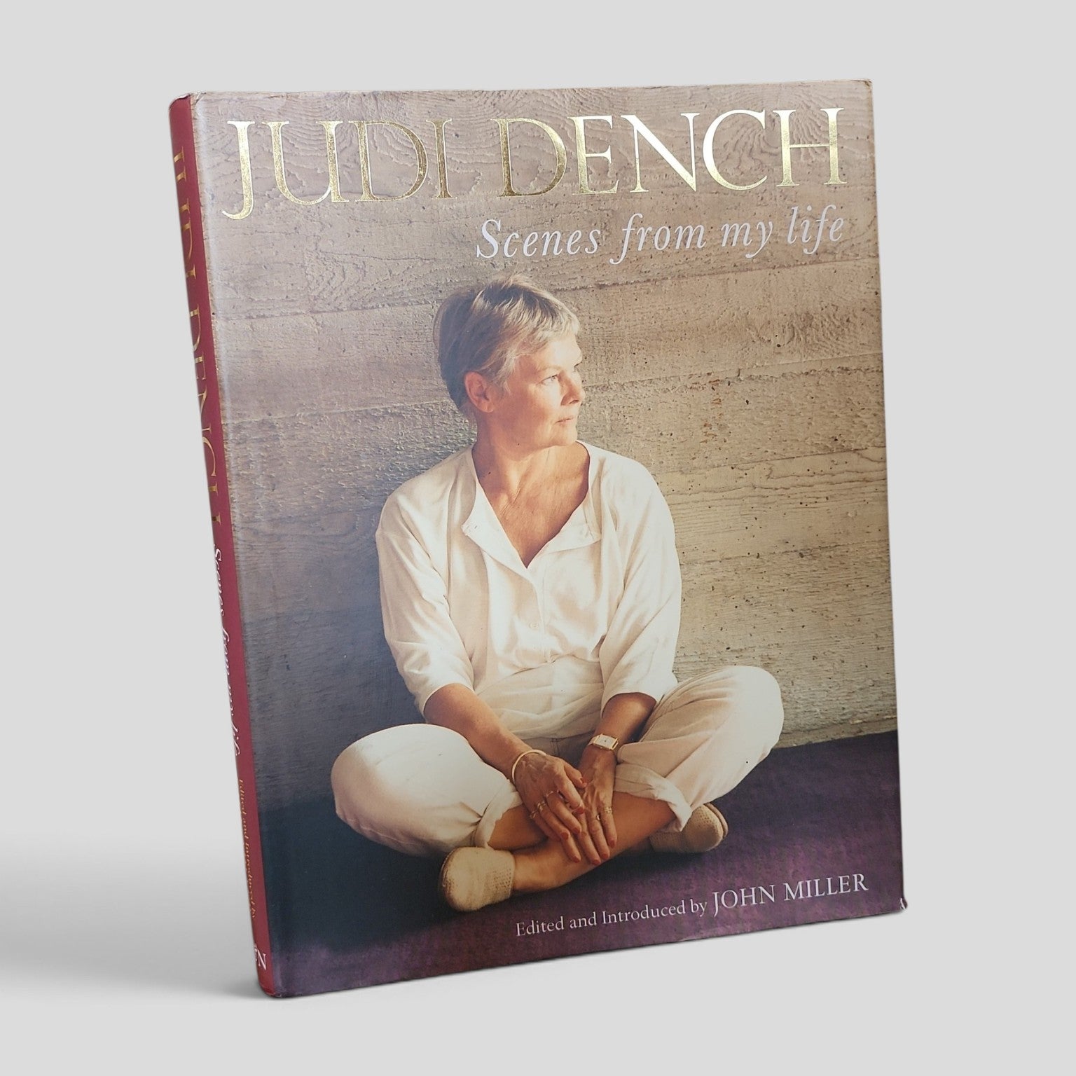 Judi Dench Scenes from My Life hardcover cover