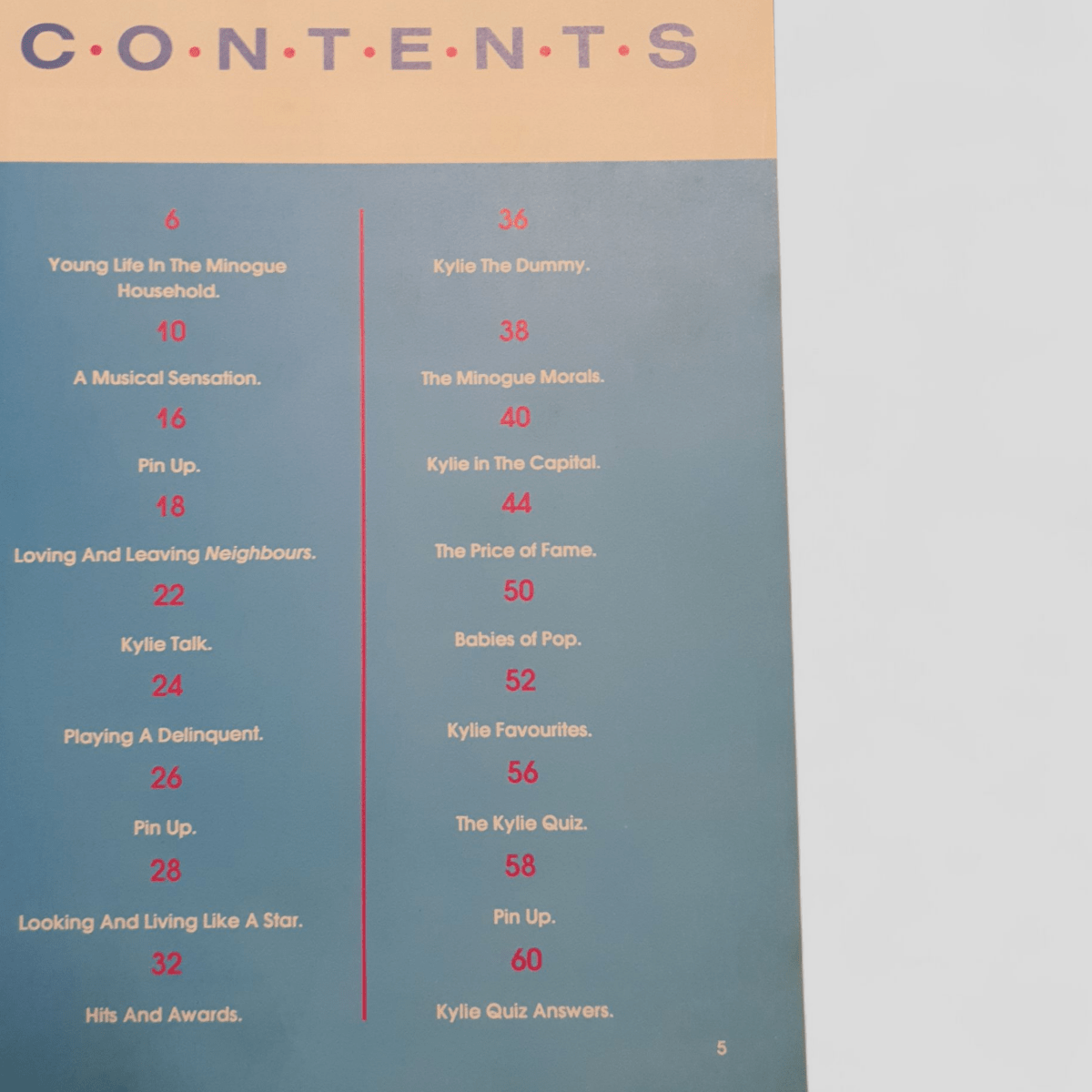 Kylie Minogue Special & Annual by Melanie J. Clayden - Books Worth Keeping