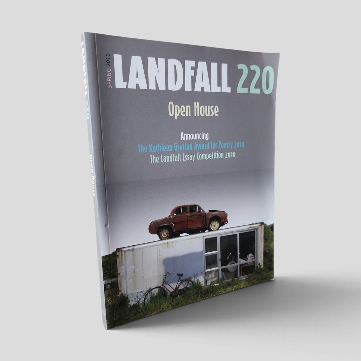 Landfall 220: Open House by David Eggleton and Richard Reeve — front cover