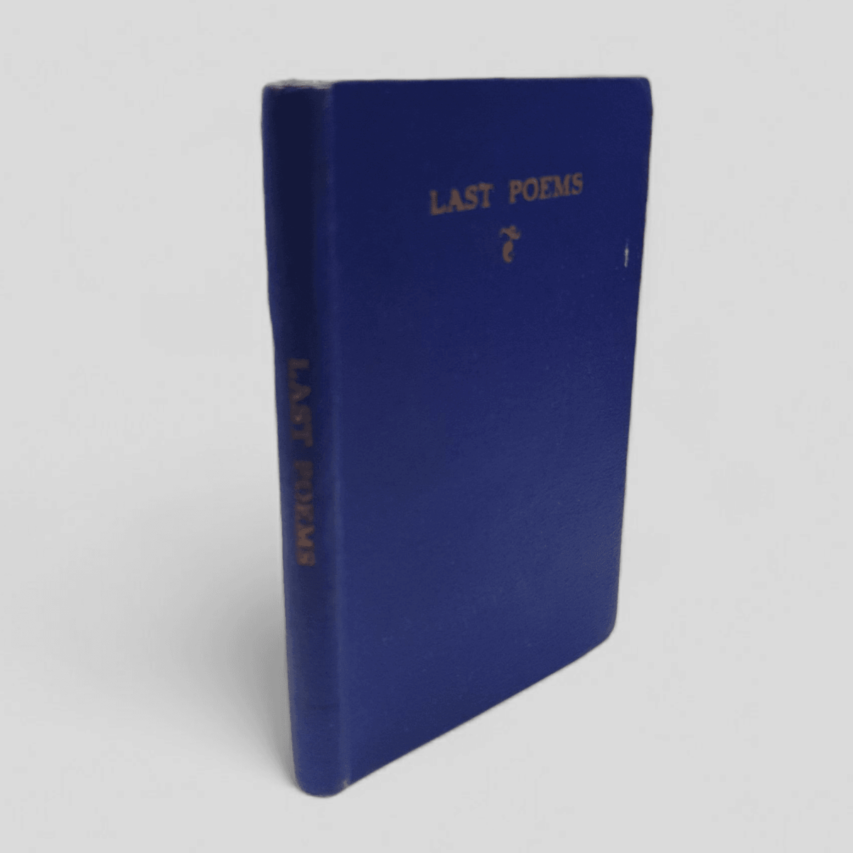 Last Poems – (Westminster Press, 1922 Reprint) - Books Worth Keeping