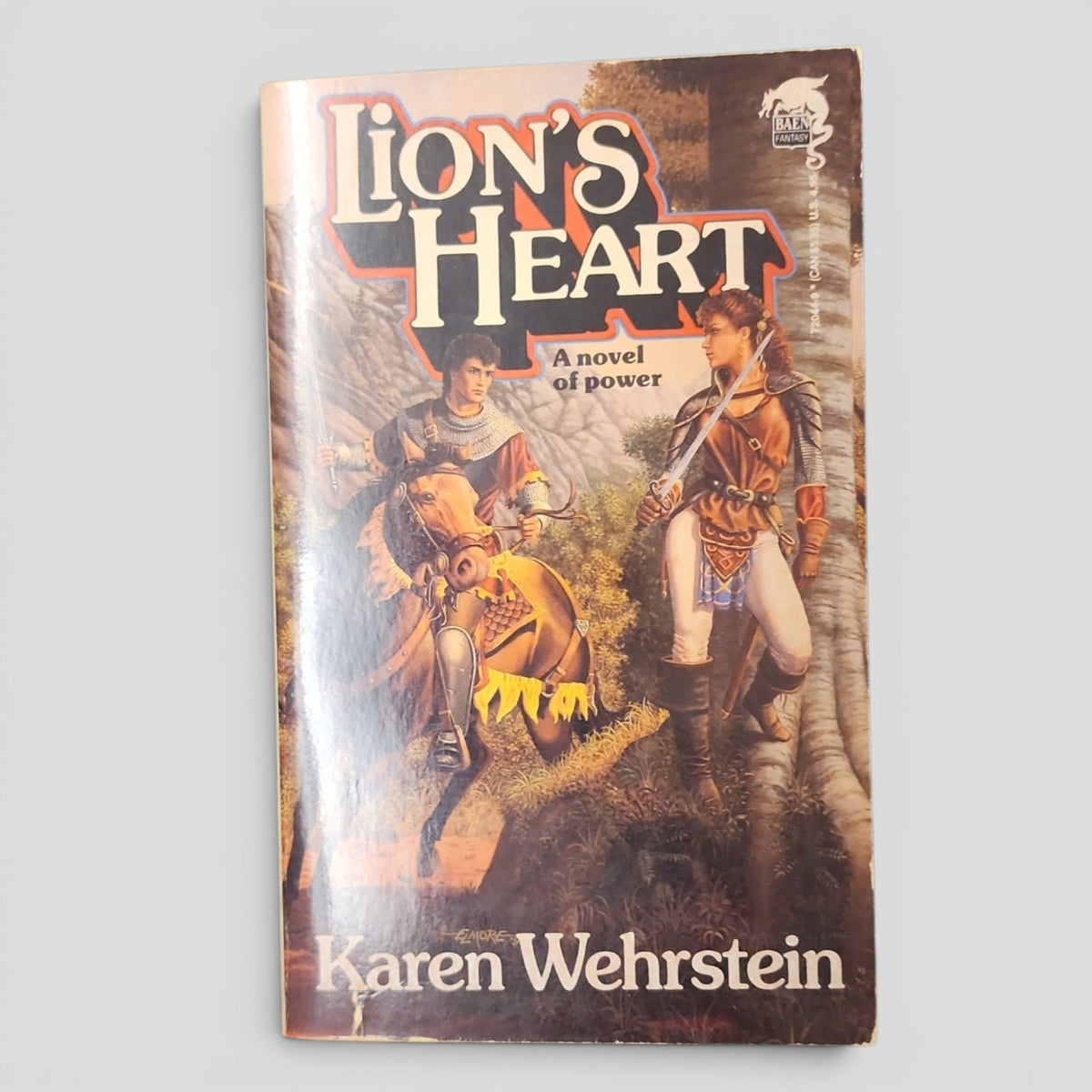 Lion's Heart by Karen Wehrstein paperback cover