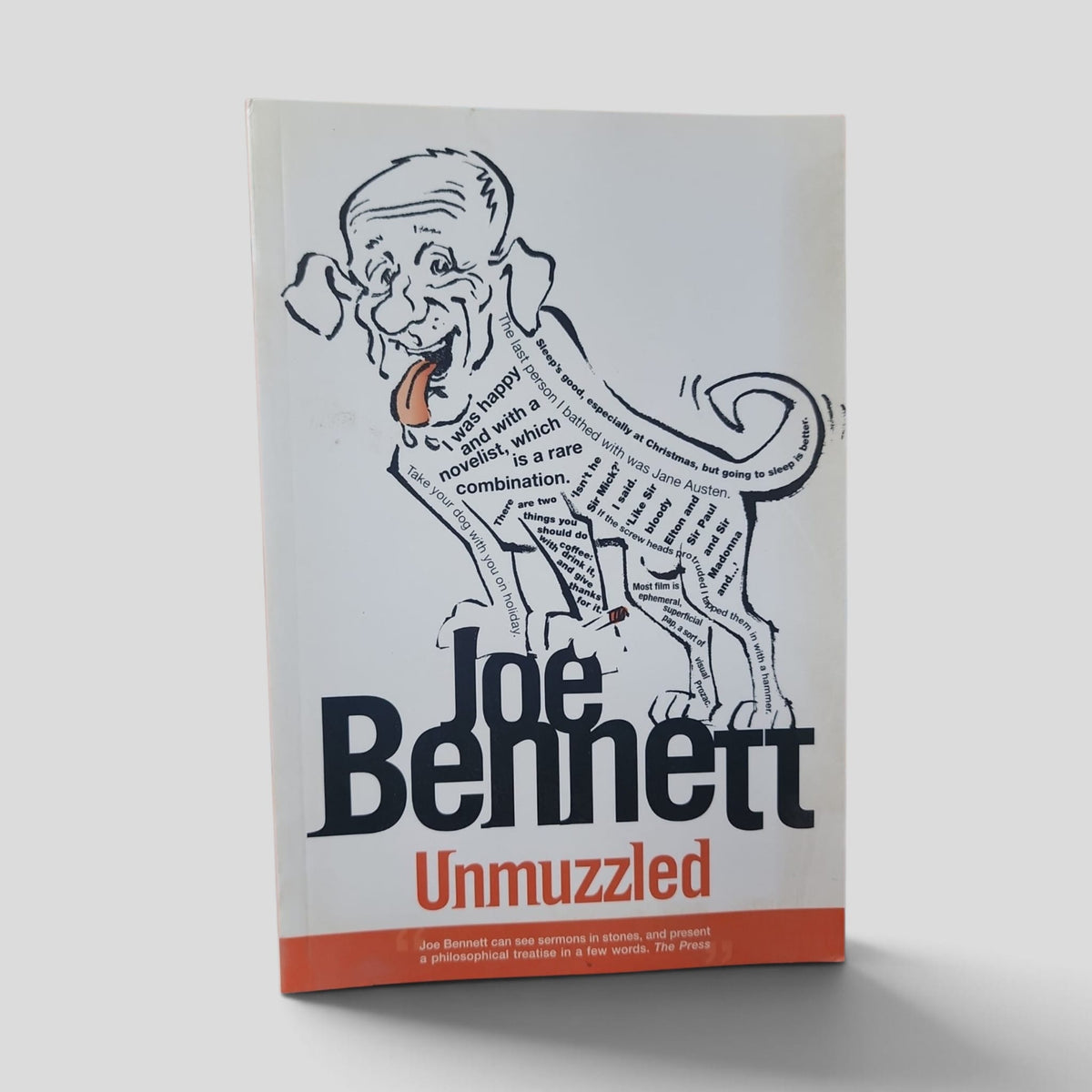 Unmuzzled by Joe Bennett — front cover