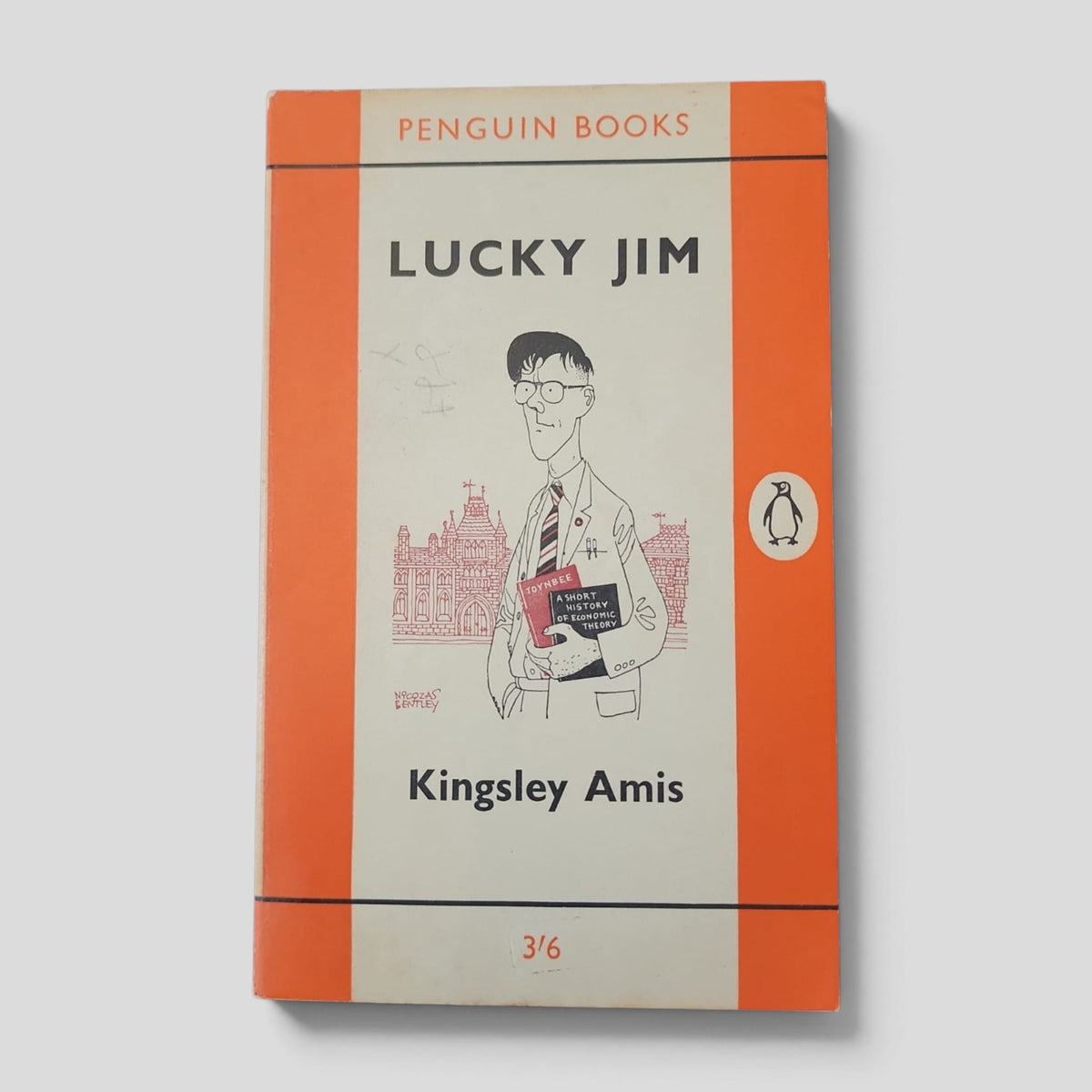 Lucky Jim by Kingsley Amis — front cover