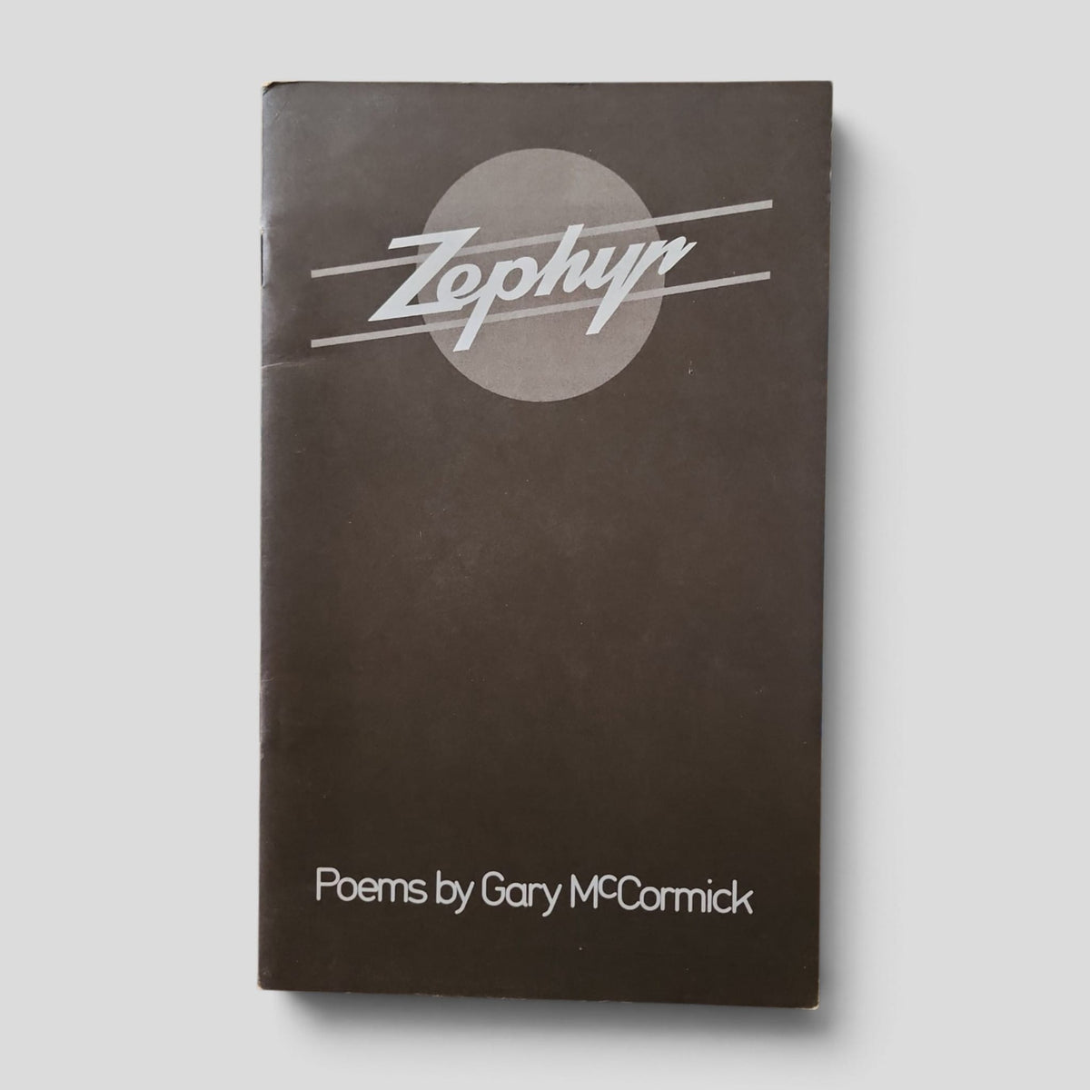 Zephyr by Gary McCormick — front cover