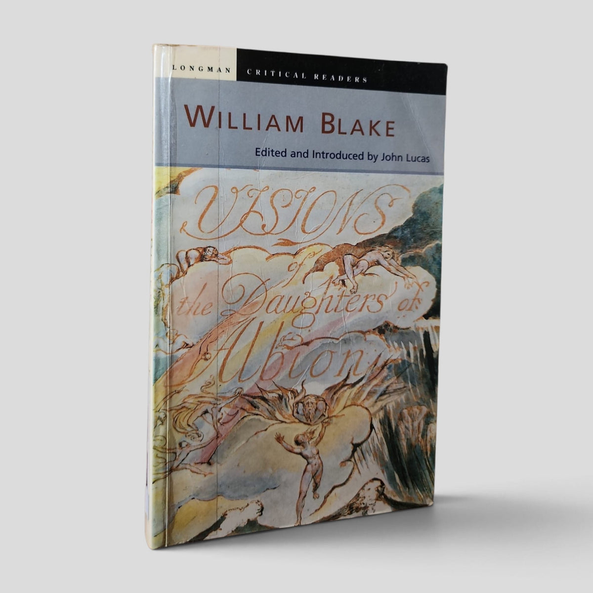 William Blake by John Lucas — front cover