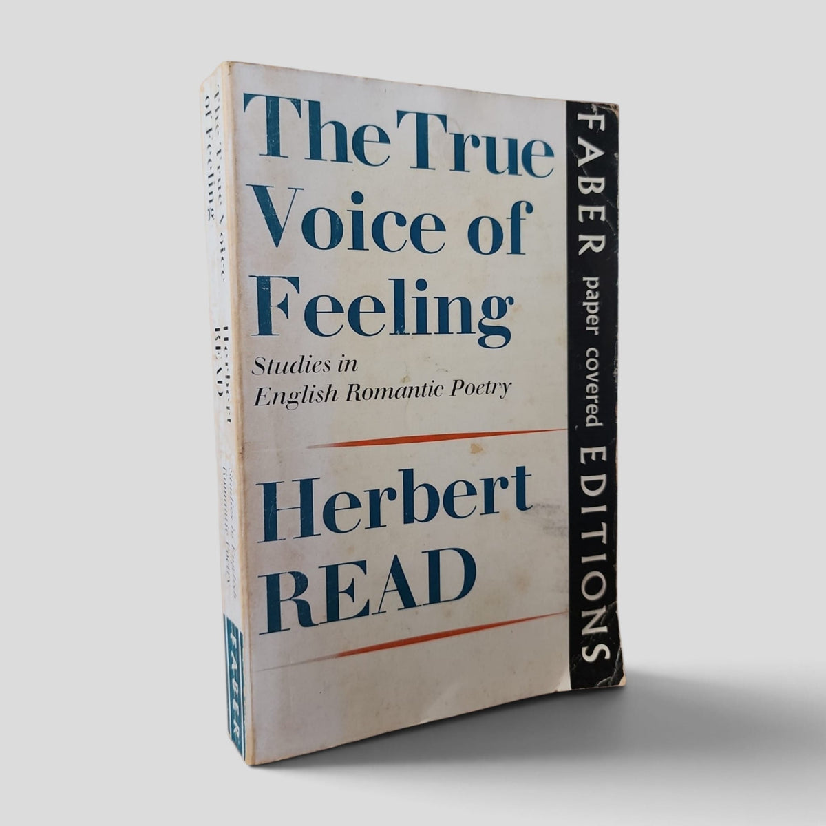 The True Voice of Feeling by Herbert Read — front cover