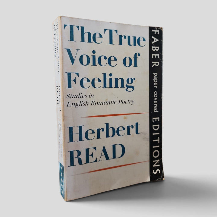 The True Voice of Feeling by Herbert Read — front cover
