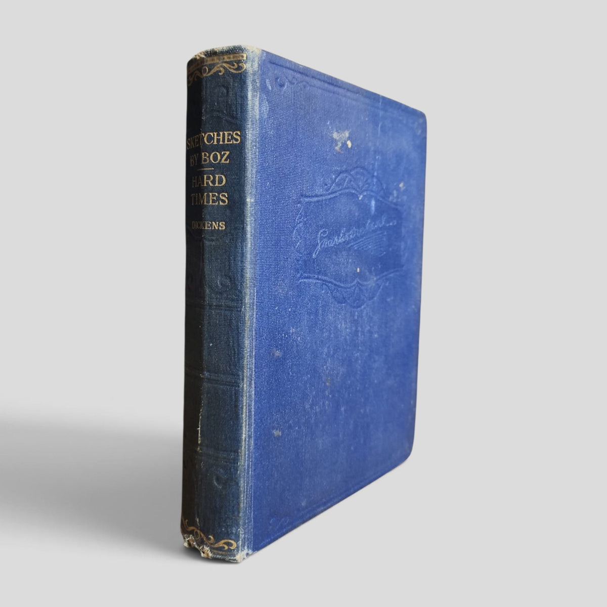 Sketches by Boz and Hard Times by Charles Dickens — front cover