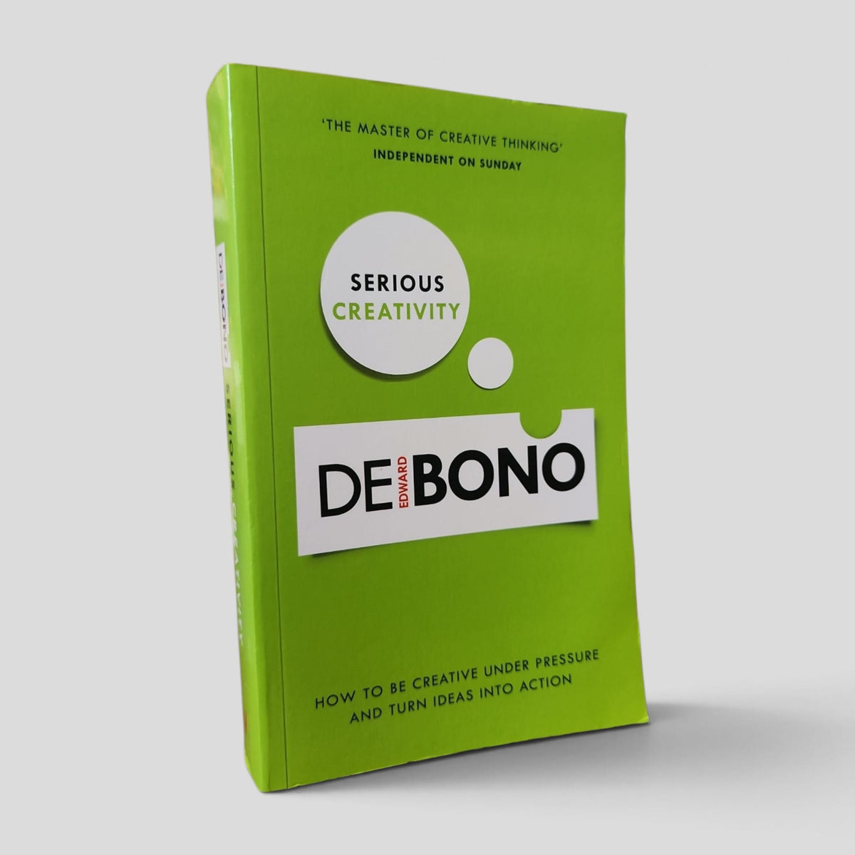 Serious Creativity by Edward de Bono front cover
