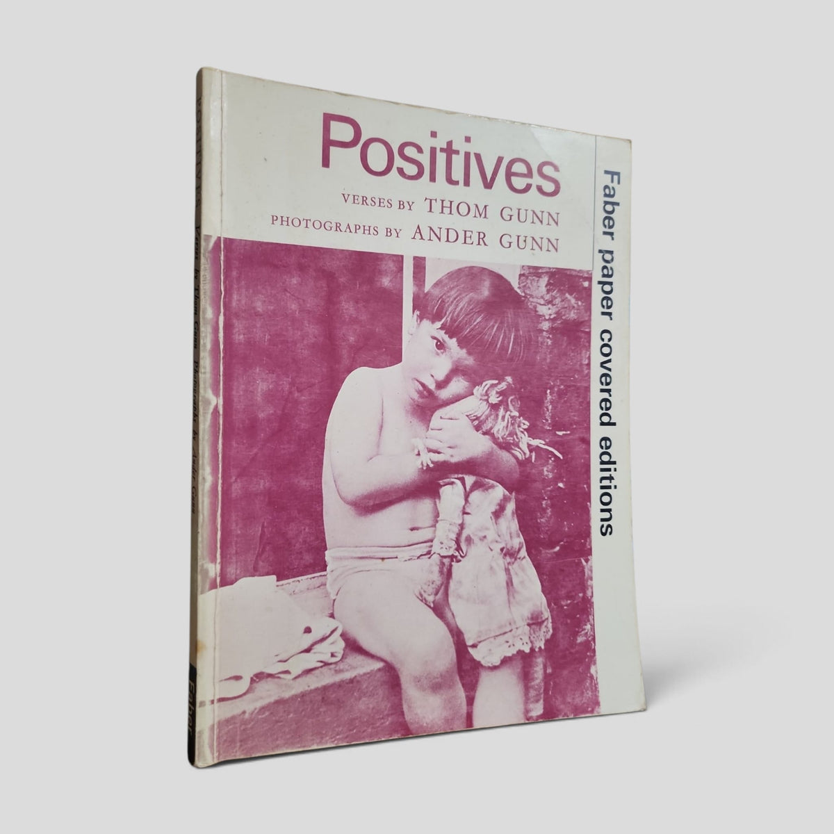 Positives by Thom Gunn — front cover