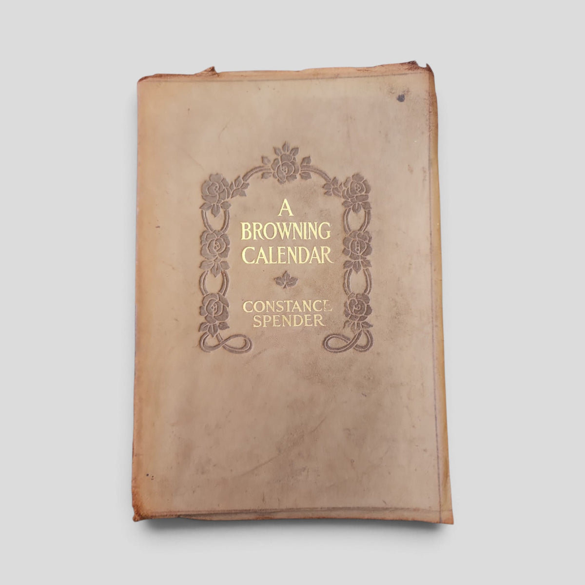 A Browning Calendar by Constance Spender front cover