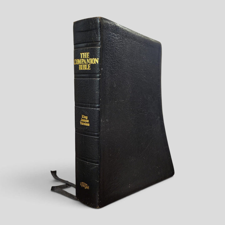 The Companion Bible — KJV, Black Bonded Leather — original cover