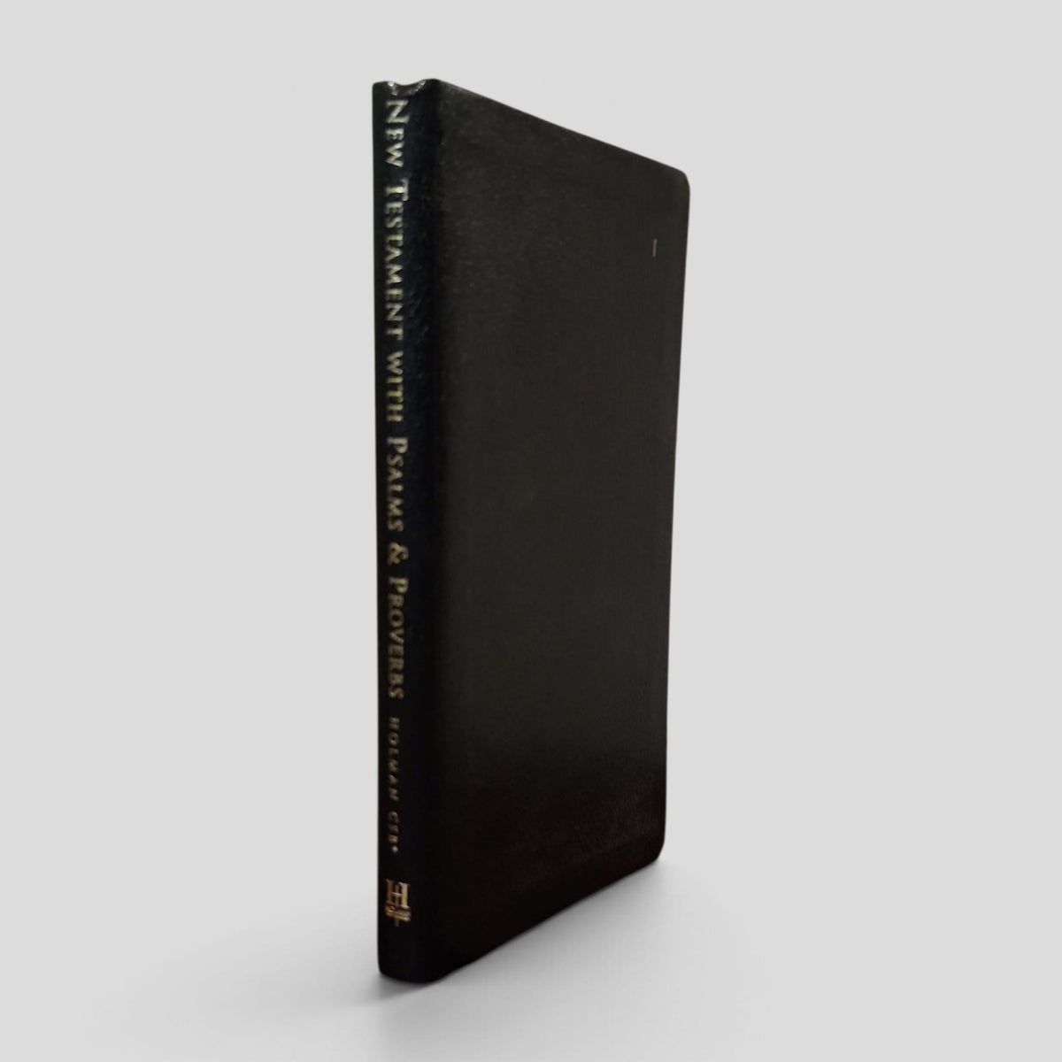 HCSB UltraTrim New Testament with Psalms and Proverbs, actual black cover