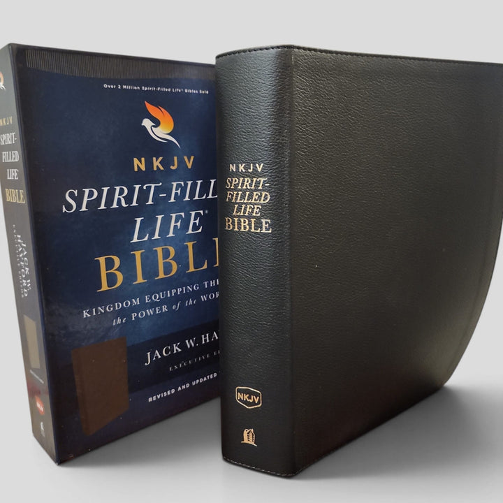 Spirit-Filled Life Bible — NKJV, Third Edition, Black — original cover