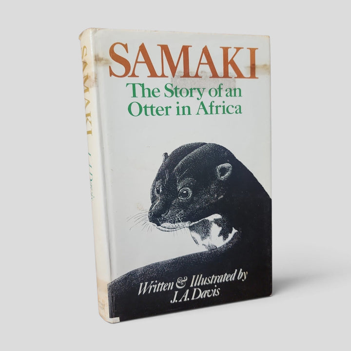 Samaki: The Story of an Otter in Africa by J. A. Davis — front cover