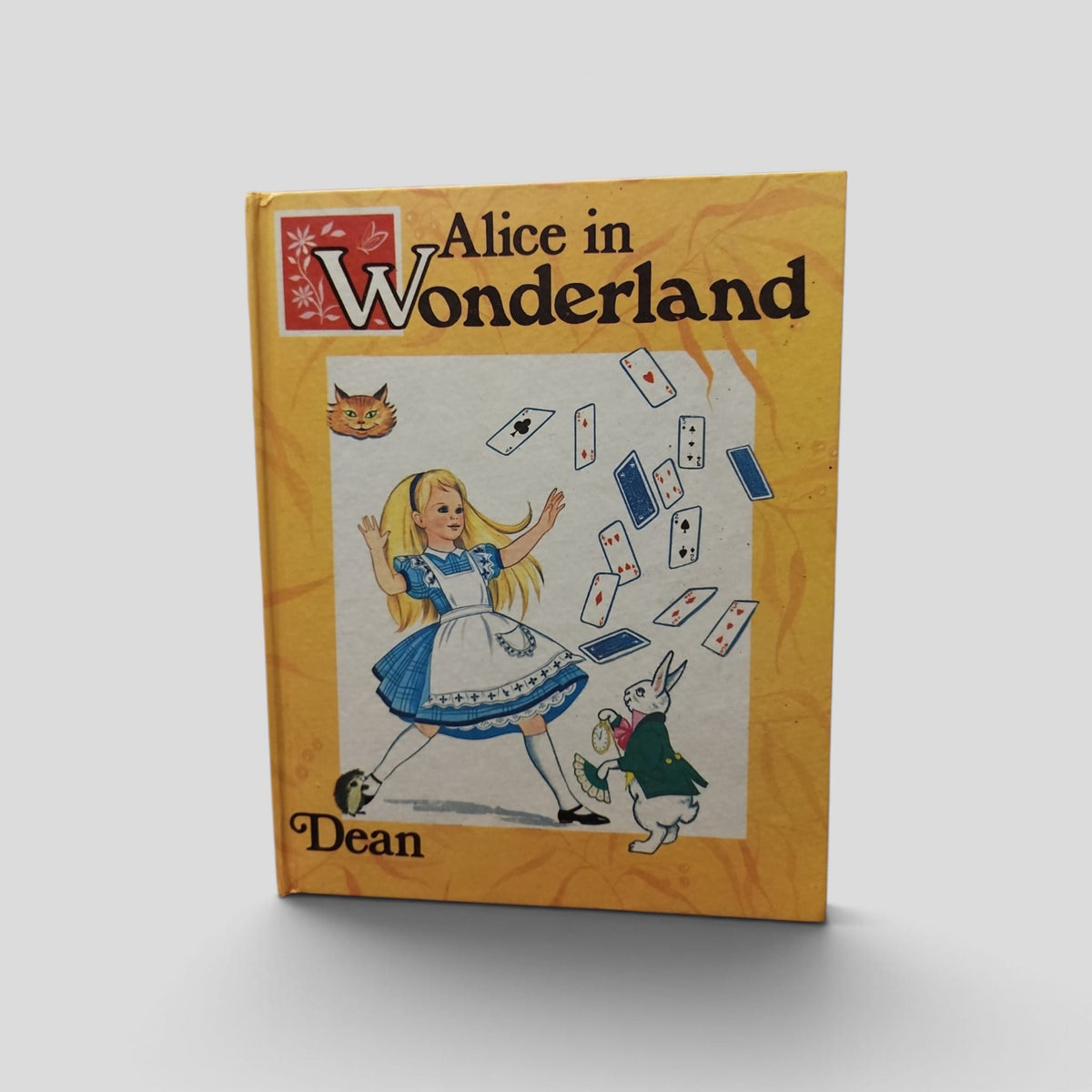 Alice in Wonderland, 1974 Dean & Son edition, actual used copy front cover