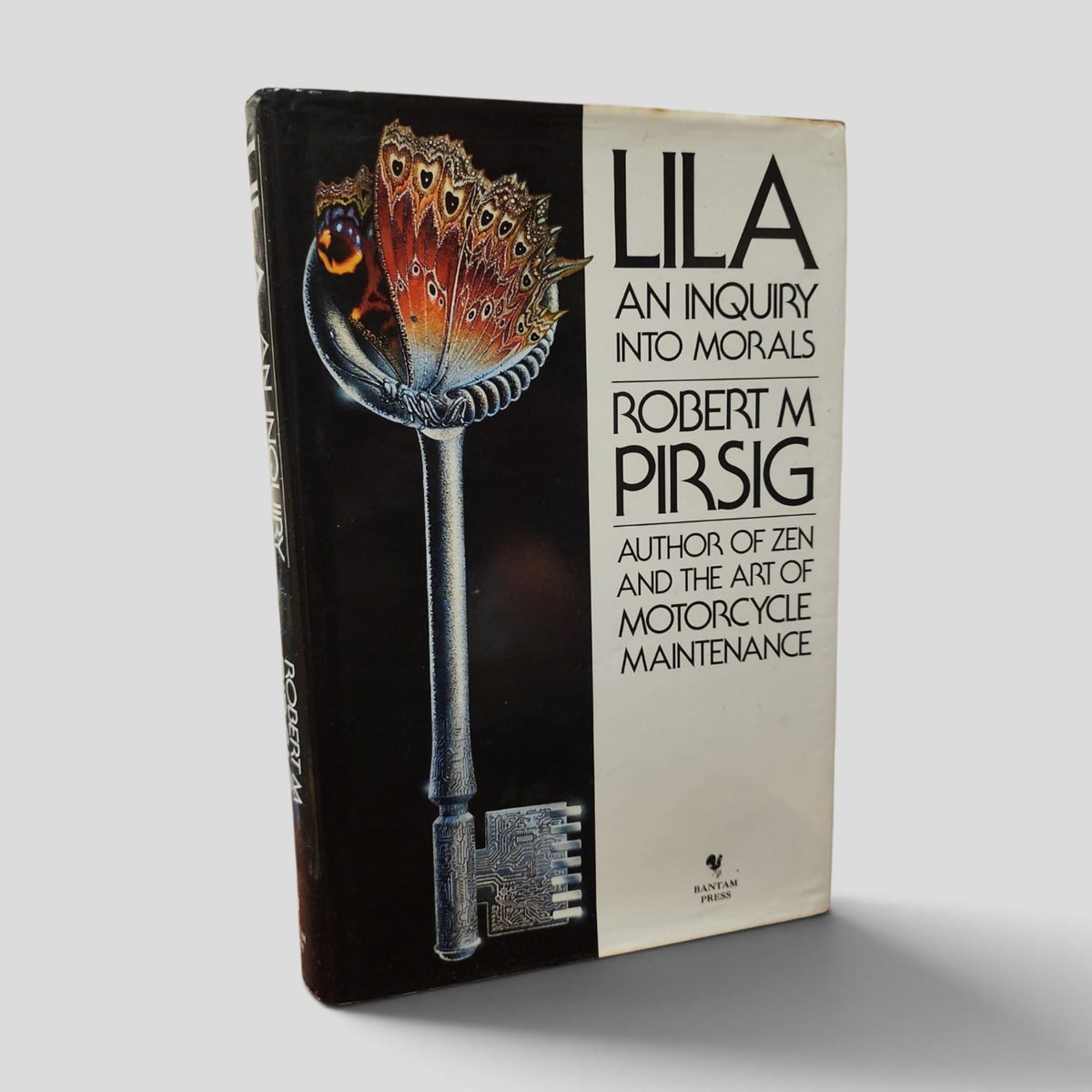 Front cover of Lila: An Inquiry Into Morals by Robert M. Pirsig — actual used copy